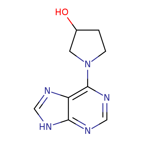 1-(9H-Purin-6-yl)pyrrolidin-3-ol