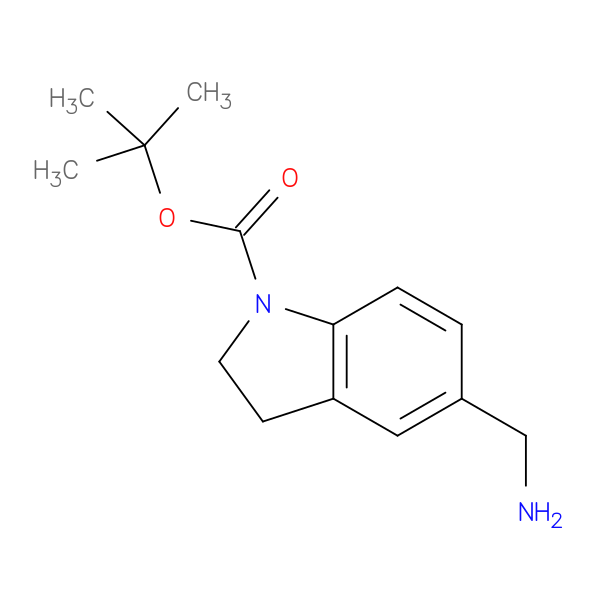 Tert-butyl 5-(aminomethyl)indoline-1-carboxylate