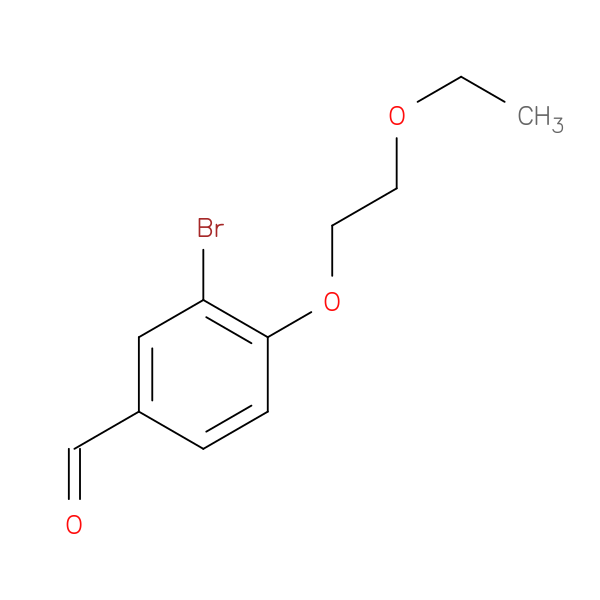 3-Bromo-4-(2-ethoxyethoxy)benzaldehyde