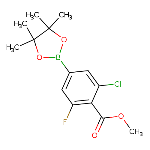 Methyl 2-chloro-6-fluoro-4-(4,4,5,5-tetramethyl-1,3,2-dioxaborolan-2-yl)benzoate