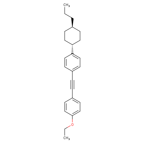1-Ethoxy-4-((4-(trans-4-propylcyclohexyl)phenyl)ethynyl)benzene