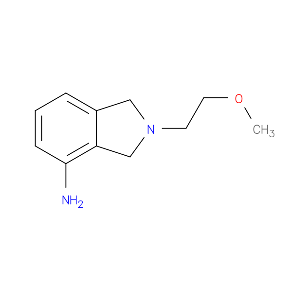 2-(2-methoxyethyl)-2,3-dihydro-1H-isoindol-4-amine