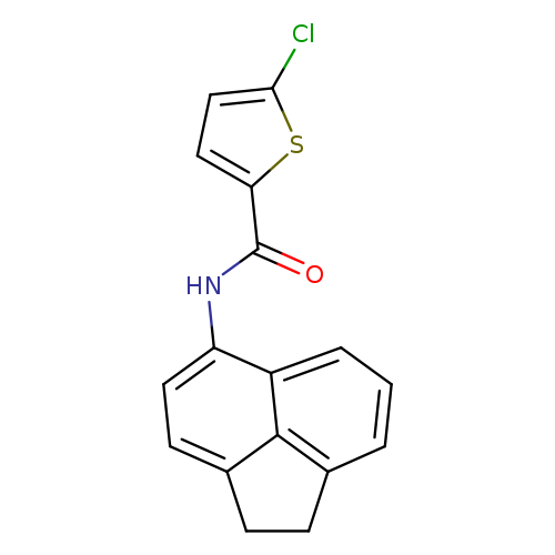 5-chloro-N-(1,2-dihydroacenaphthylen-5-yl)thiophene-2-carboxamide