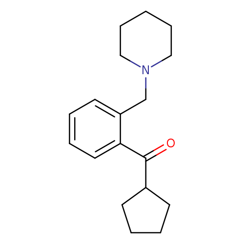 Cyclopentyl 2-(piperidinomethyl)phenyl ketone