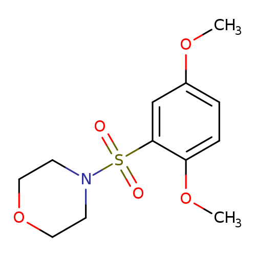 4-[(2,5-dimethoxyphenyl)sulfonyl]morpholine