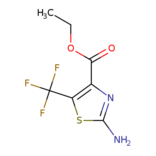 ethyl 2-amino-5-(trifluoromethyl)-1,3-thiazole-4-carboxylate