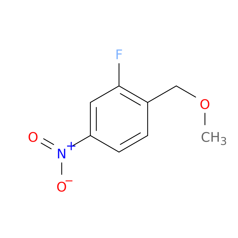 2-fluoro-1-(methoxymethyl)-4-nitrobenzene