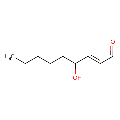 2-Nonenal, 4-hydroxy-, (2E)-