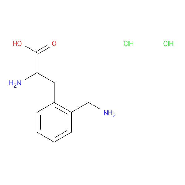 2-amino-3-[2-(aminomethyl)phenyl]propanoic acid dihydrochloride