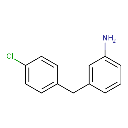 3-[(4-chlorophenyl)methyl]aniline