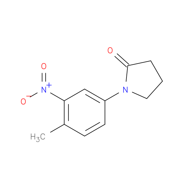 1-(4-Methyl-3-nitrophenyl)pyrrolidin-2-one