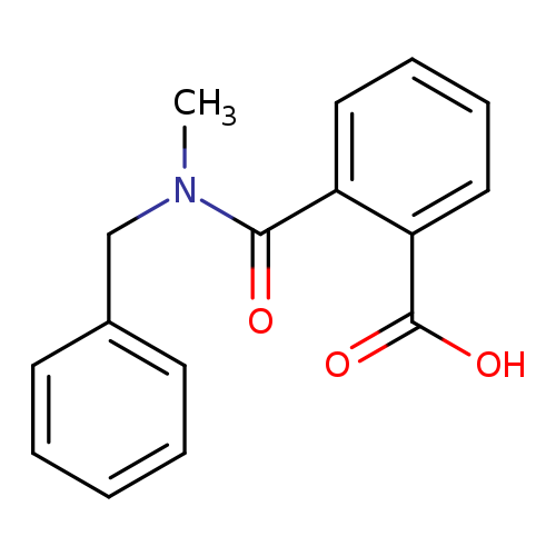 2-[benzyl(methyl)carbamoyl]benzoic acid