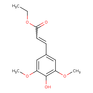 2-Propenoic acid, 3-(4-hydroxy-3,5-dimethoxyphenyl)-, ethyl ester, (2E)-