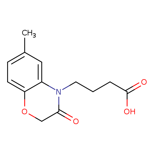 4-(6-methyl-3-oxo-2,3-dihydro-4H-1,4-benzoxazin-4-yl)butanoic acid