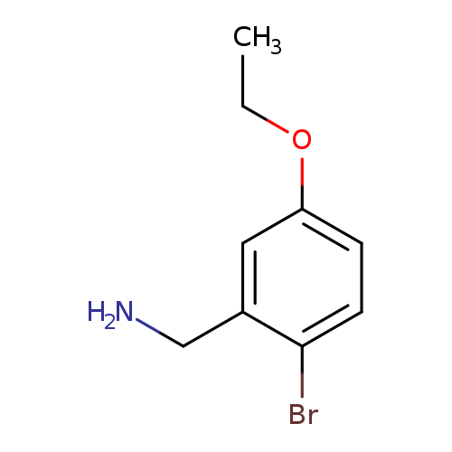 (2-Bromo-5-ethoxyphenyl)methanamine