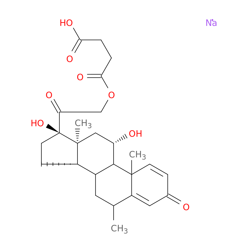 6α-Methylprednisolone 21-hemisuccinate (sodium salt)