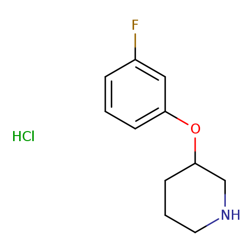 3-(3-Fluorophenoxy)piperidine hydrochloride