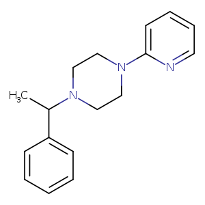 1-(1-phenylethyl)-4-(pyridin-2-yl)piperazine
