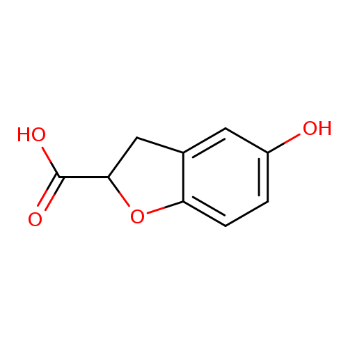 2-Benzofurancarboxylic acid, 2,3-dihydro-5-hydroxy-