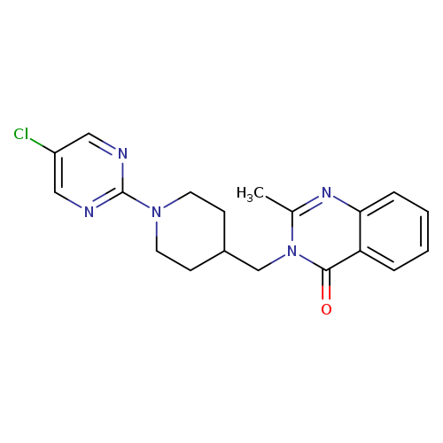 3-{[1-(5-chloropyrimidin-2-yl)piperidin-4-yl]methyl}-2-methyl-3,4-dihydroquinazolin-4-one