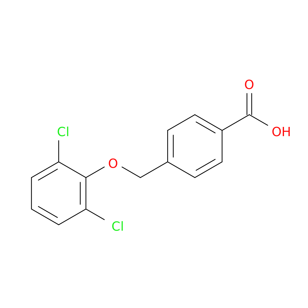 4-((2,6-Dichlorophenoxy)methyl)benzoic acid