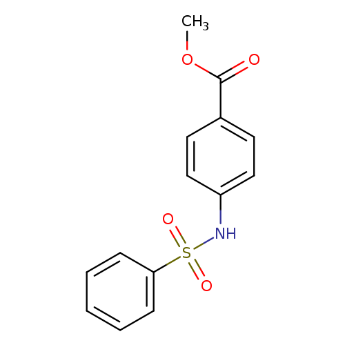 Methyl 4-benzenesulfonamidobenzoate