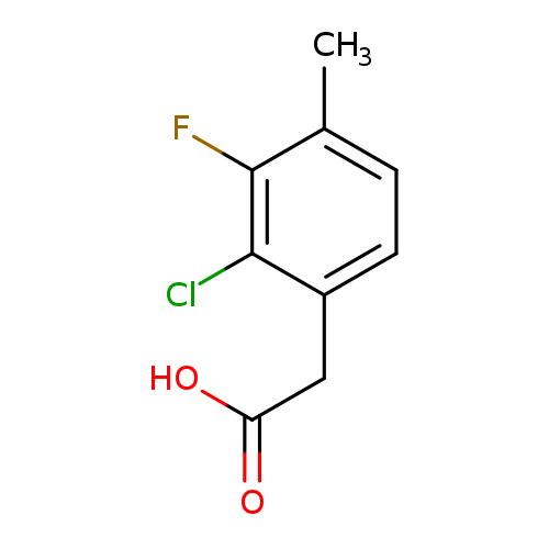 2-(2-chloro-3-fluoro-4-methylphenyl)aceticacid