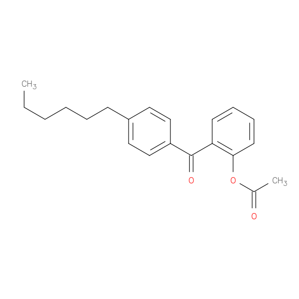 2-Acetoxy-4'-hexylbenzophenone