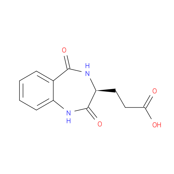 3-[(3S)-2,5-Dioxo-2,3,4,5-tetrahydro-1h-1,4-benzodiazepin-3-yl]propanoic acid