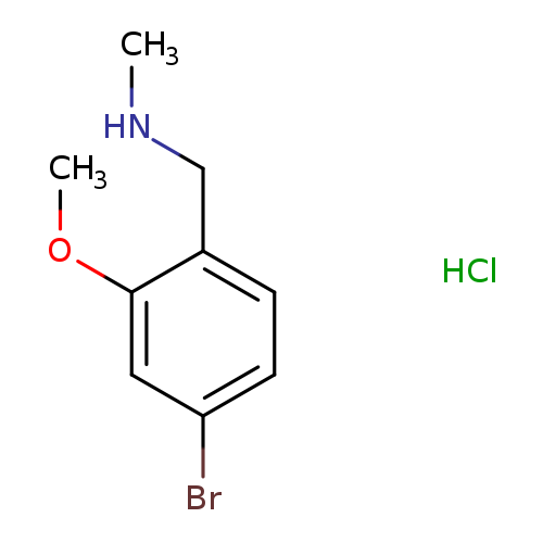 [(4-bromo-2-methoxyphenyl)methyl](methyl)amine hydrochloride