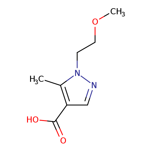 1-(2-methoxyethyl)-5-methyl-1H-pyrazole-4-carboxylic acid