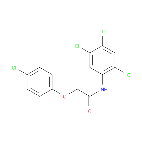 2-(4-chlorophenoxy)-N-(2,4,5-trichlorophenyl)acetamide
