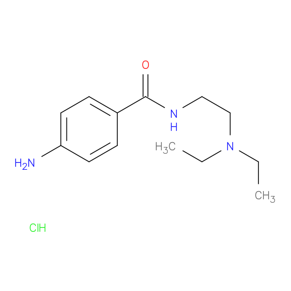 4-Amino-N-[2-(diethylamino)ethyl]benzamide monohydrochloride