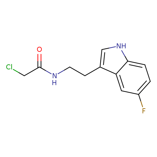 2-Chloro-n-[2-(5-fluoro-1h-indol-3-yl)ethyl]acetamide