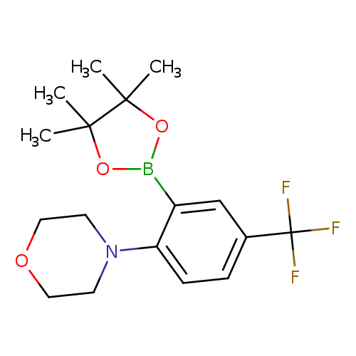 2-Morpholino-5-trifluoromethylphenylboronic acid, pinacol ester