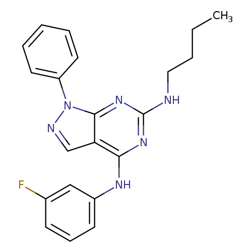 N6-butyl-N4-(3-fluorophenyl)-1-phenyl-1H-pyrazolo[3,4-d]pyrimidine-4,6-diamine