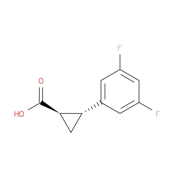 rac-(1R,2R)-2-(3,5-difluorophenyl)cyclopropane-1-carboxylic acid