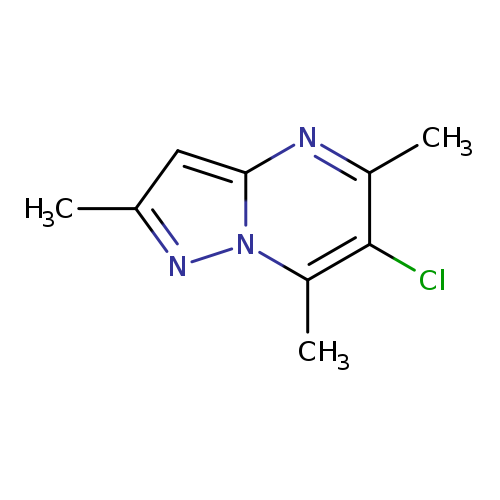 6-Chloro-2,5,7-trimethylpyrazolo[1,5-a]pyrimidine
