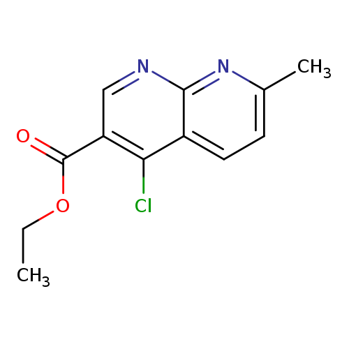 ethyl 4-chloro-7-methyl-1,8-naphthyridine-3-carboxylate