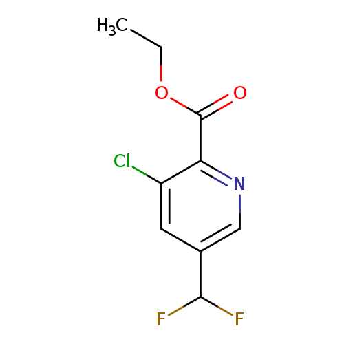 ethyl 3-chloro-5-(difluoromethyl)pyridine-2-carboxylate