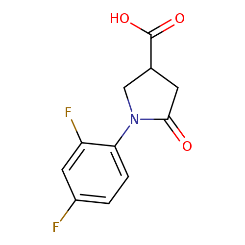 1-(2,4-Difluorophenyl)-5-oxopyrrolidine-3-carboxylic acid