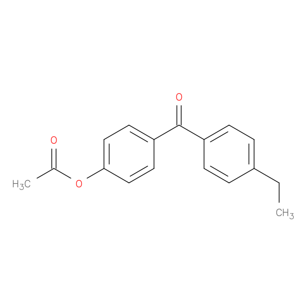 4-Acetoxy-4'-ethylbenzophenone