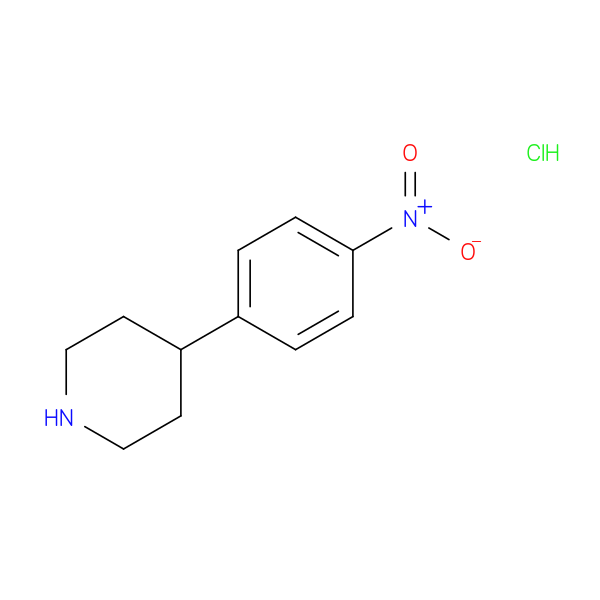 4-(4-Nitro-phenyl)-piperidine, HCl