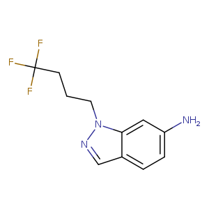 1-(4,4,4-trifluorobutyl)-1H-indazol-6-amine
