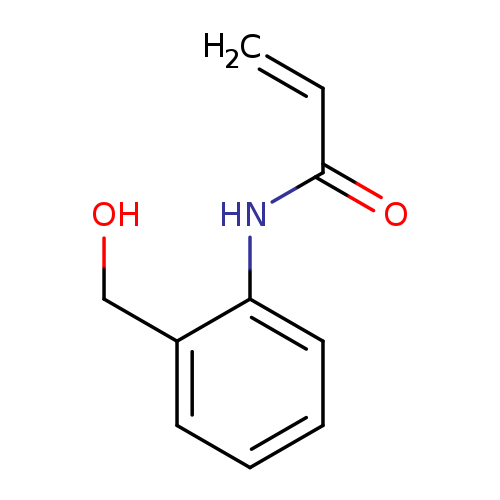 N-[2-(hydroxymethyl)phenyl]prop-2-enamide