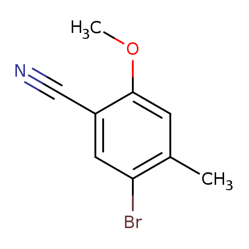 5-Bromo-2-methoxy-4-methylbenzonitrile
