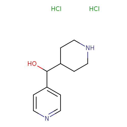 (piperidin-4-yl)(pyridin-4-yl)methanoldihydrochloride