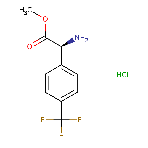 Methyl(S)-2-amino-2-(4-(trifluoromethyl)phenyl)acetatehydrochloride