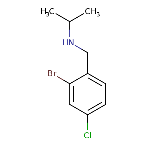 [(2-Bromo-4-chlorophenyl)methyl](propan-2-yl)amine