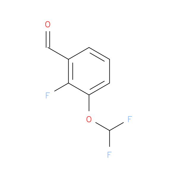 3-(difluoromethoxy)-2-fluorobenzaldehyde